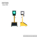 XINTONG LED Solar Powered Portable Mobile Traffic Light